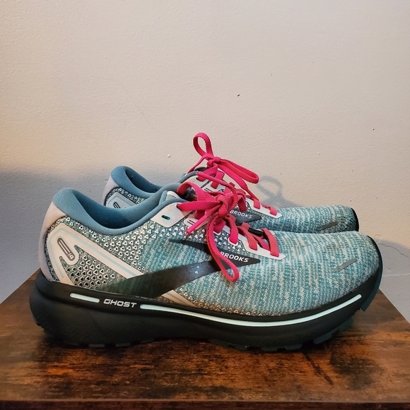 Womens Brooks Ghost 14 Running Shoes Size 8.5 - Picture 4 of 12